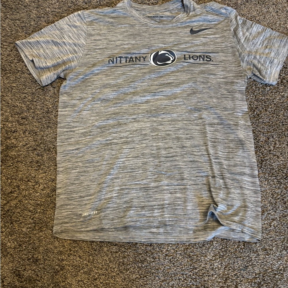 Nike Gray Penn State Nittany Lions Short Sleeve Tee